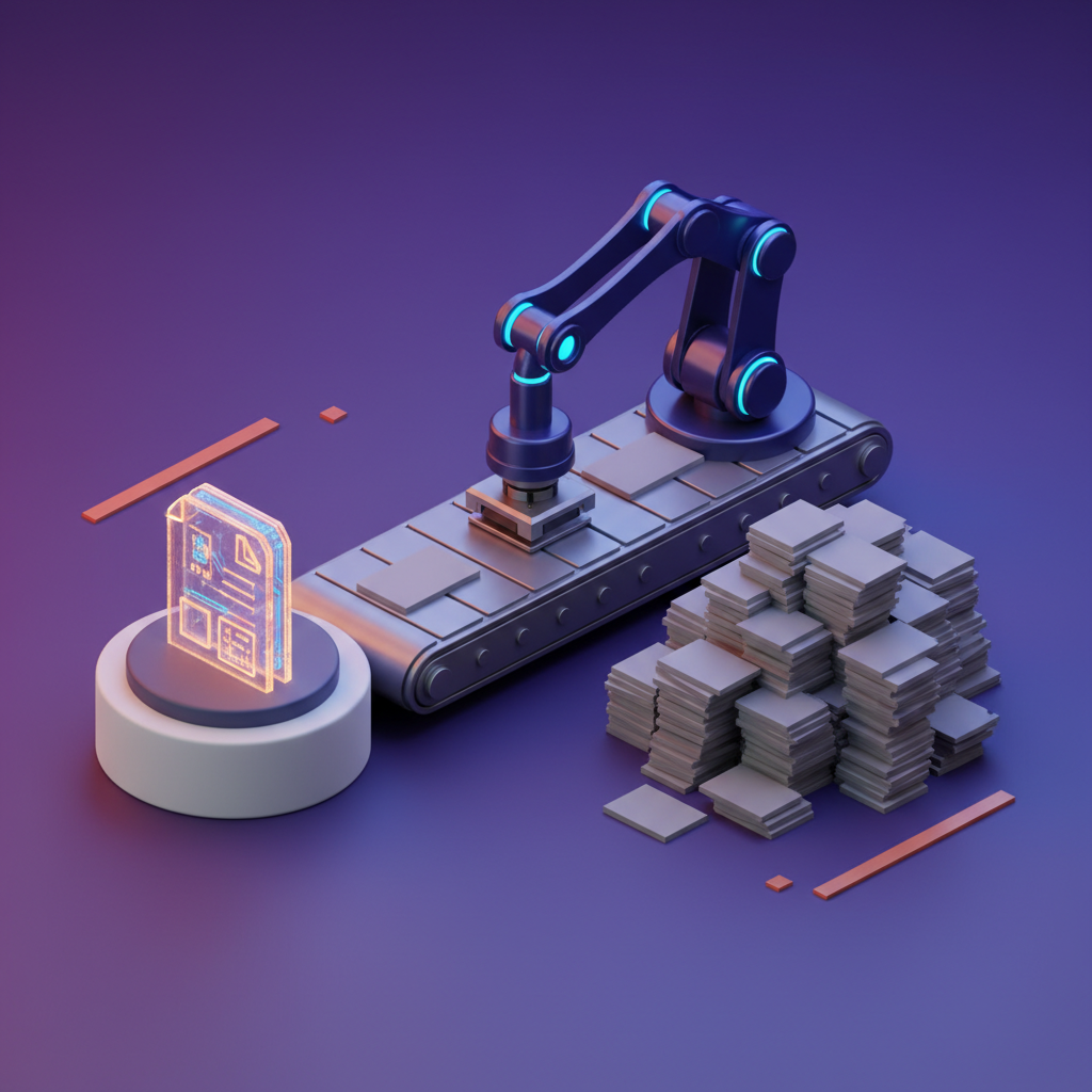 Illustration for The AI Content Problem: Why More Content Isn't Better Content